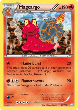 Magcargo 23/160 - XY  Primal Clash