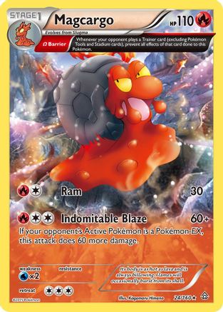 Magcargo (Omega) 24/160 - XY  Primal Clash