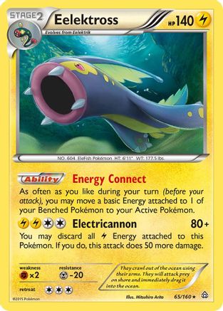 Eelektross 65/160 - XY  Primal Clash Reverse Holofoil