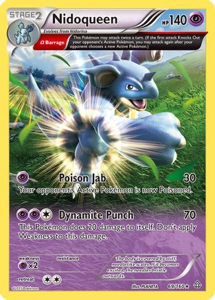 Nidoqueen (Omega) 69/160 - XY  Primal Clash
