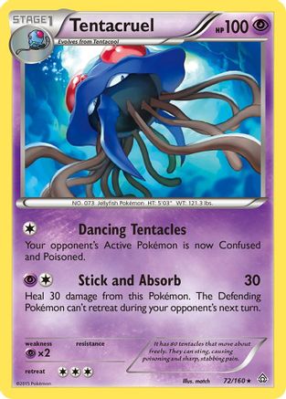 Tentacruel 72/160 - XY  Primal Clash