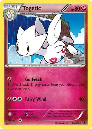 Togetic 44/108 - XY  Roaring Skies Reverse Holofoil