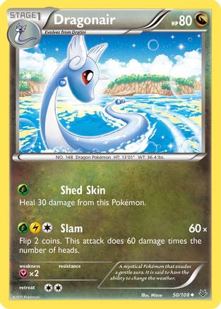 Dragonair 50/108 - XY  Roaring Skies Reverse Holofoil