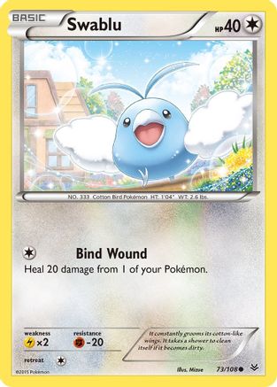 Swablu 73/108 - XY  Roaring Skies
