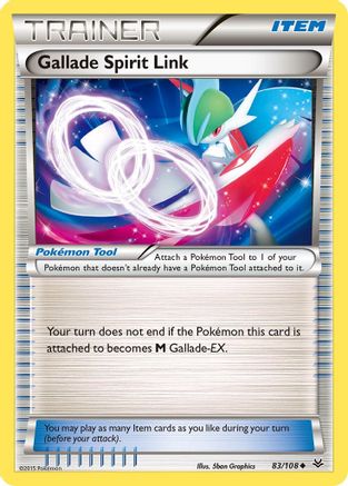 Gallade Spirit Link 83/108 - XY  Roaring Skies Reverse Holofoil