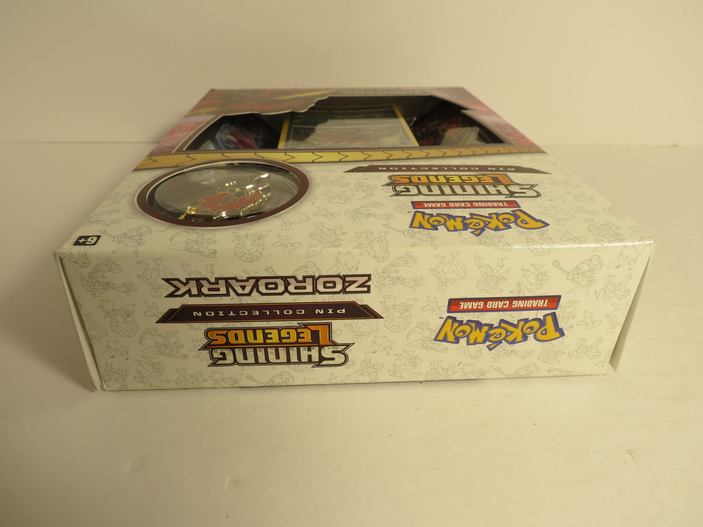 Zoroark Shining Legends Pin Collection Box Pokemon Sealed