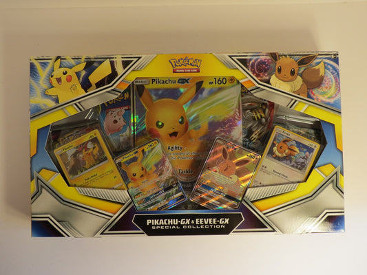 Pikachu GX & Eevee GX Special Collection Box Pokemon Sealed