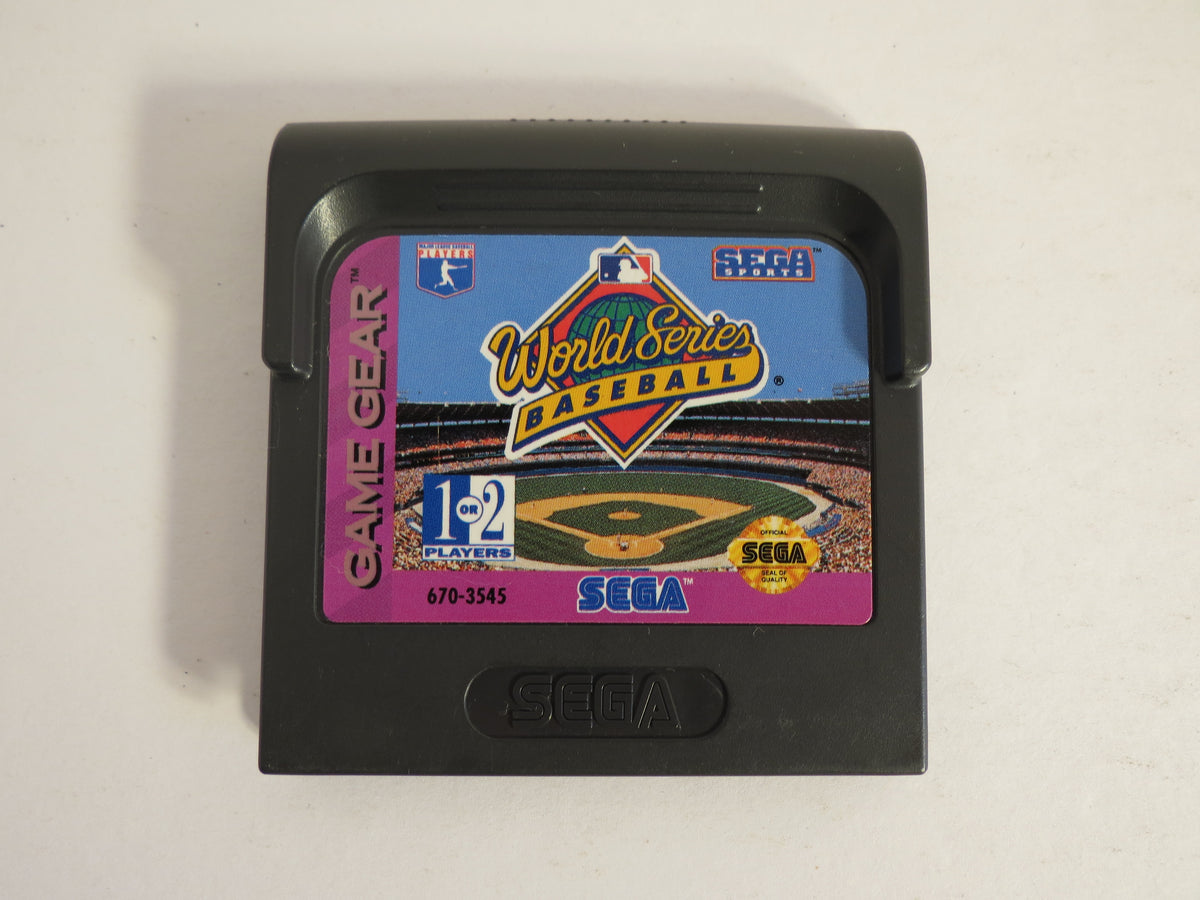 World Series Baseball Sega Game Gear Game
