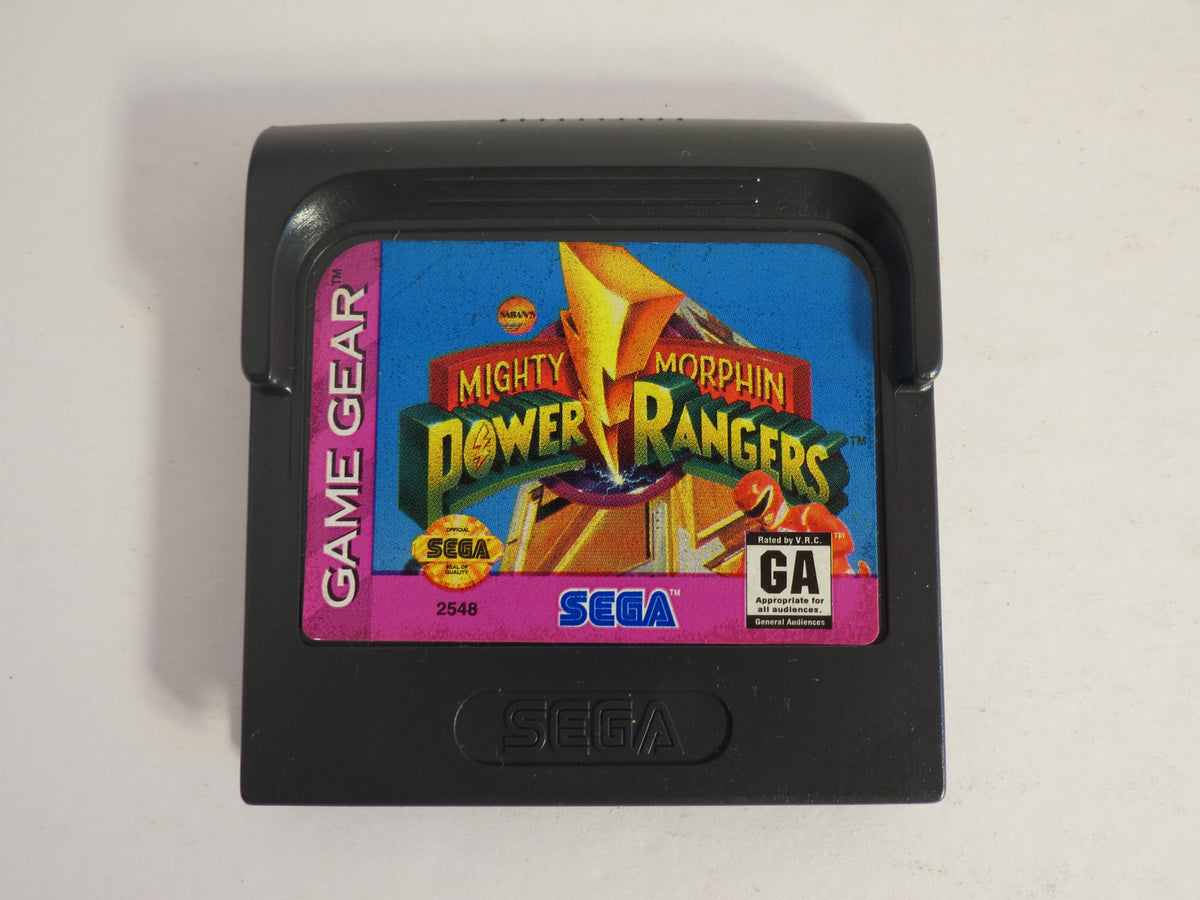 Mighty Morphin Power Rangers Sega Game Gear Game