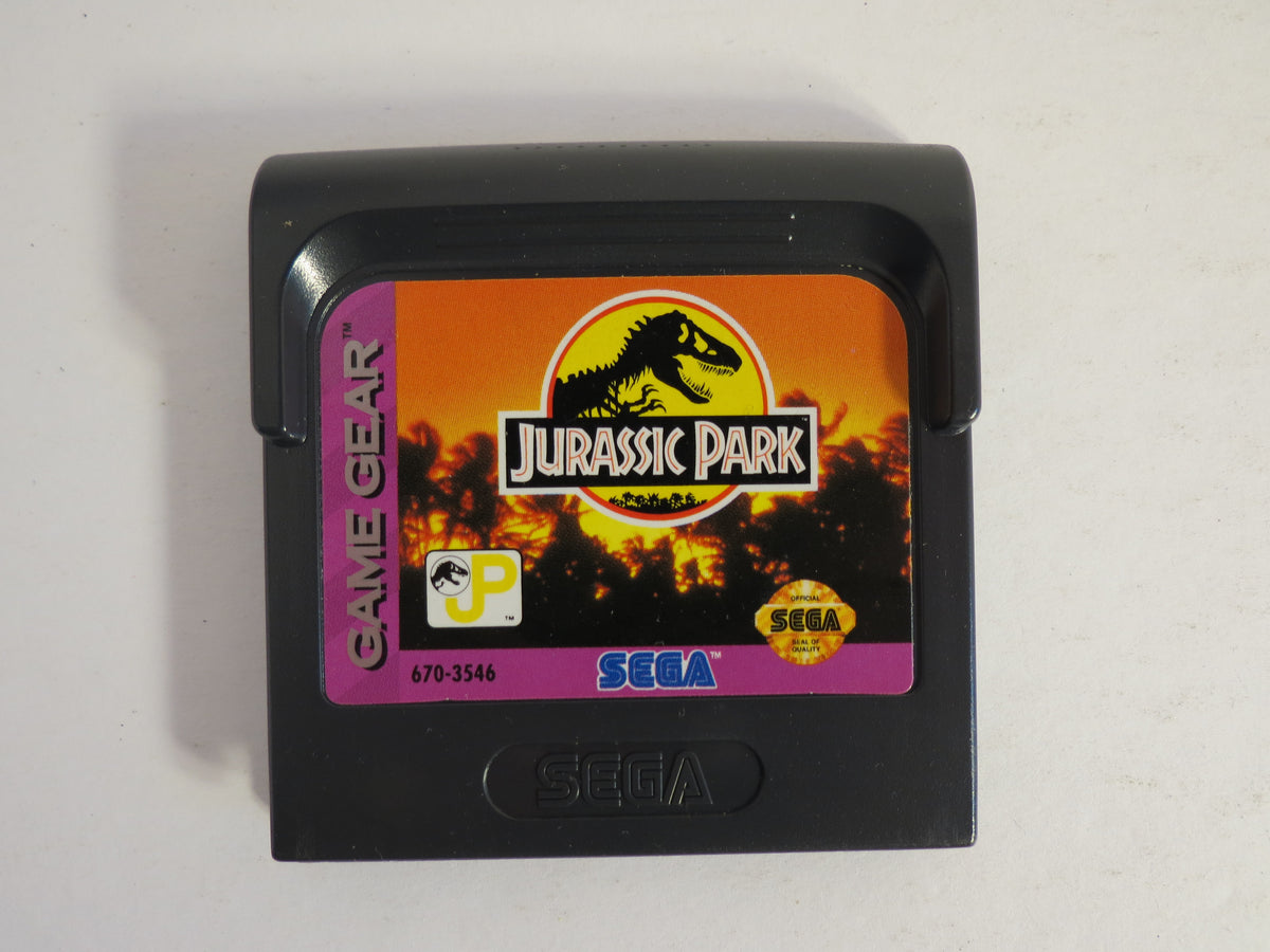 Jurassic Park Sega Game Gear Game