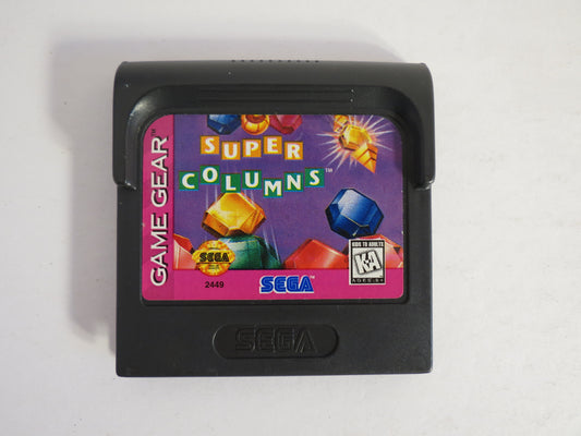 Super Columns Sega Game Gear Game