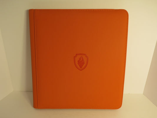 Large 12 Pocket Trading Card Binder 4x3 Zippered Side Loading