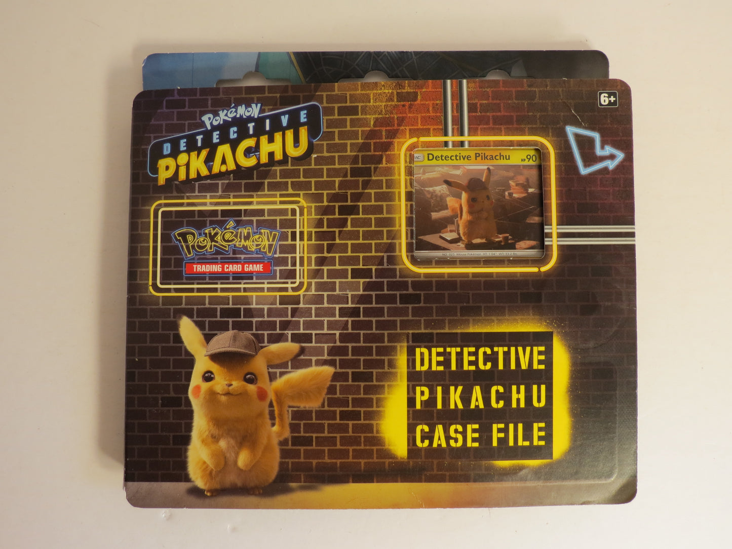 Detective Pikachu Case File 3x Booster Packs Promo Coin Pokemon Booster Sealed