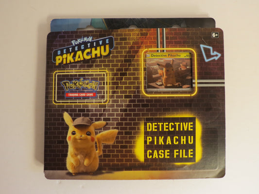Detective Pikachu Case File 3x Booster Packs Promo Coin Pokemon Booster Sealed