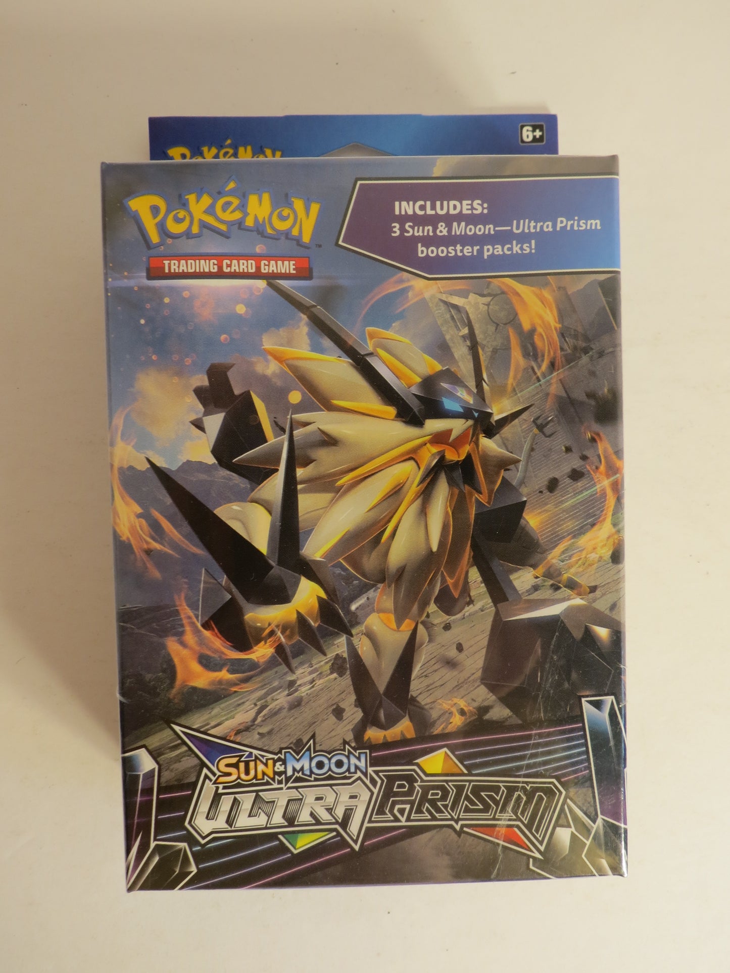 Sun & Moon Ultra Prism 3 Pack Hanger Box Pokemon Booster Sealed