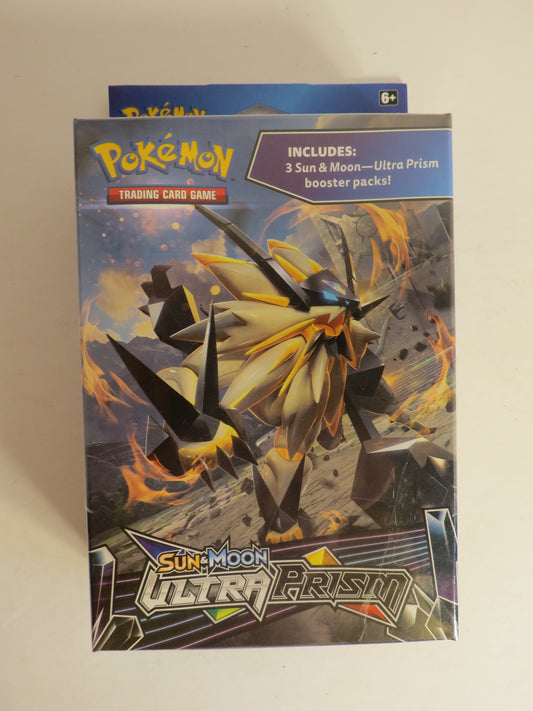 Sun & Moon Ultra Prism 3 Pack Hanger Box Pokemon Booster Sealed