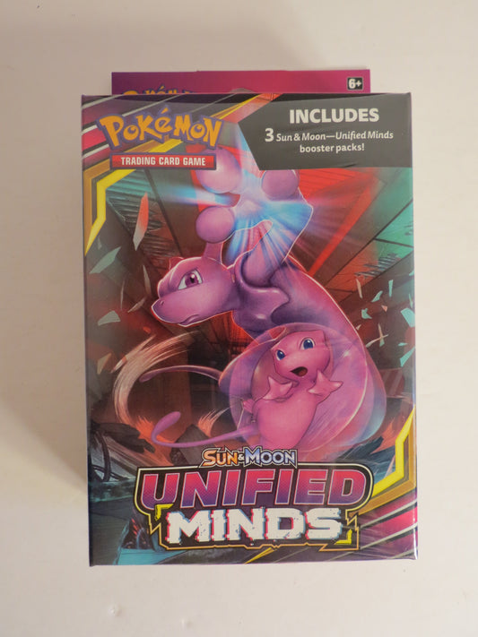 Sun & Moon Unified Minds 3 Pack Hanger Box Pokemon Booster Sealed