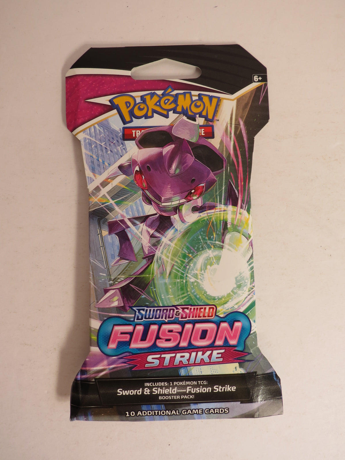 Sword & Shield Fusion Strike Sleeved Booster Pack Genesect Art Pokemon Sealed