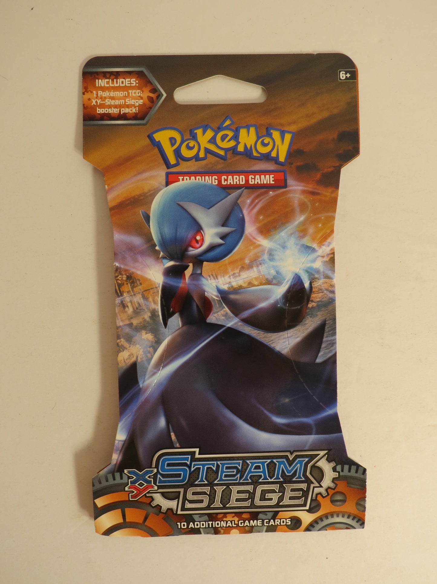 XY Steam Siege Sleeved Booster Pack Gardevoir Art Pokemon Sealed