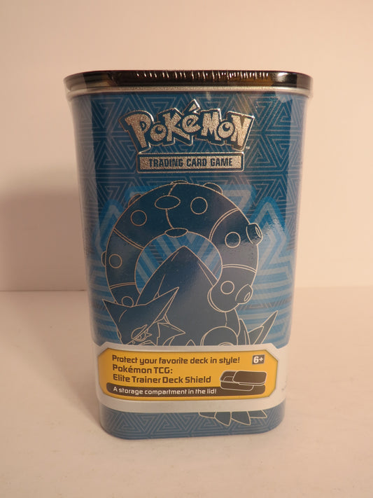 Volcanion Elite Trainer Deck Shield Tin Pokemon Sealed