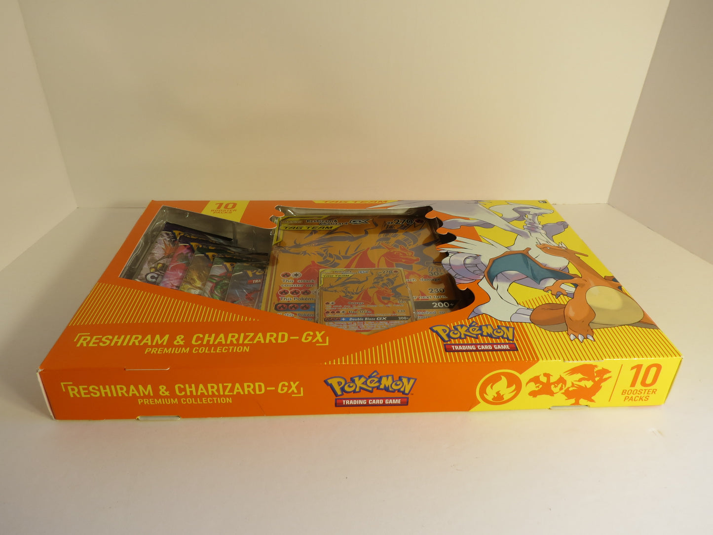 Reshiram & Charizard GX Premium Collection Box Pokemon Sealed