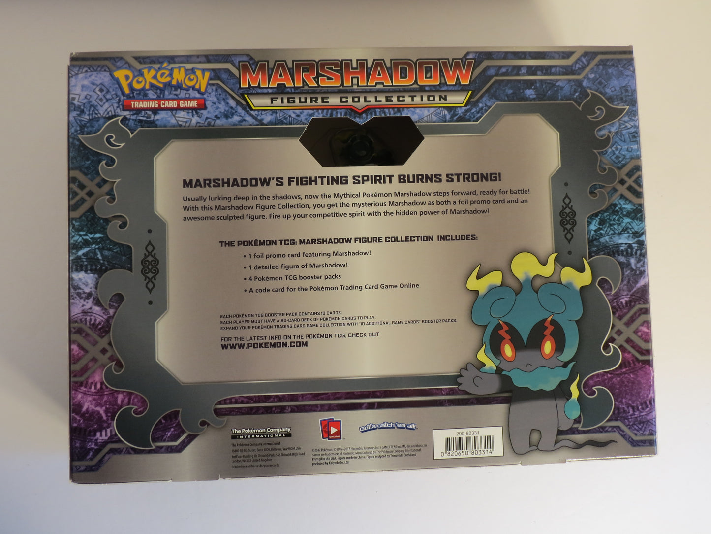 Marshadow Figure Collection Box Pokemon Sealed XY Sun & Moon