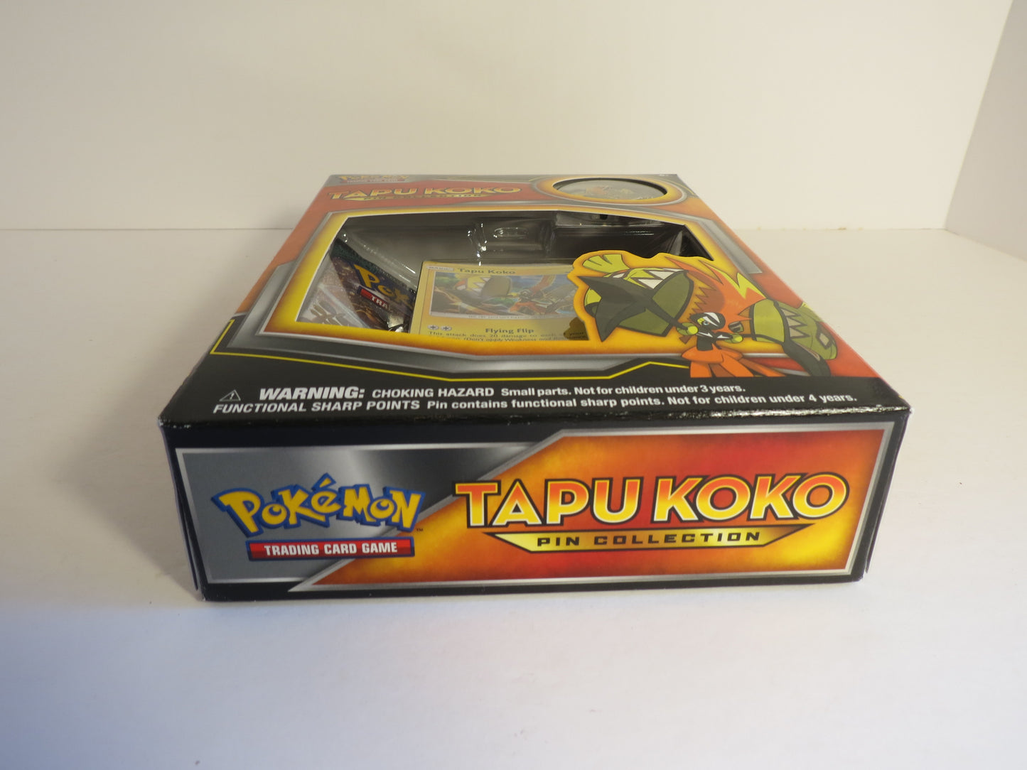 Tapu Koko Pin Collection Box Guardian's Rising Pokemon Sealed