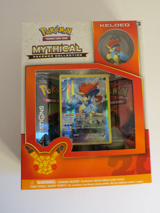 Keldeo Mythical Pokemon Collection Box Sealed Generations