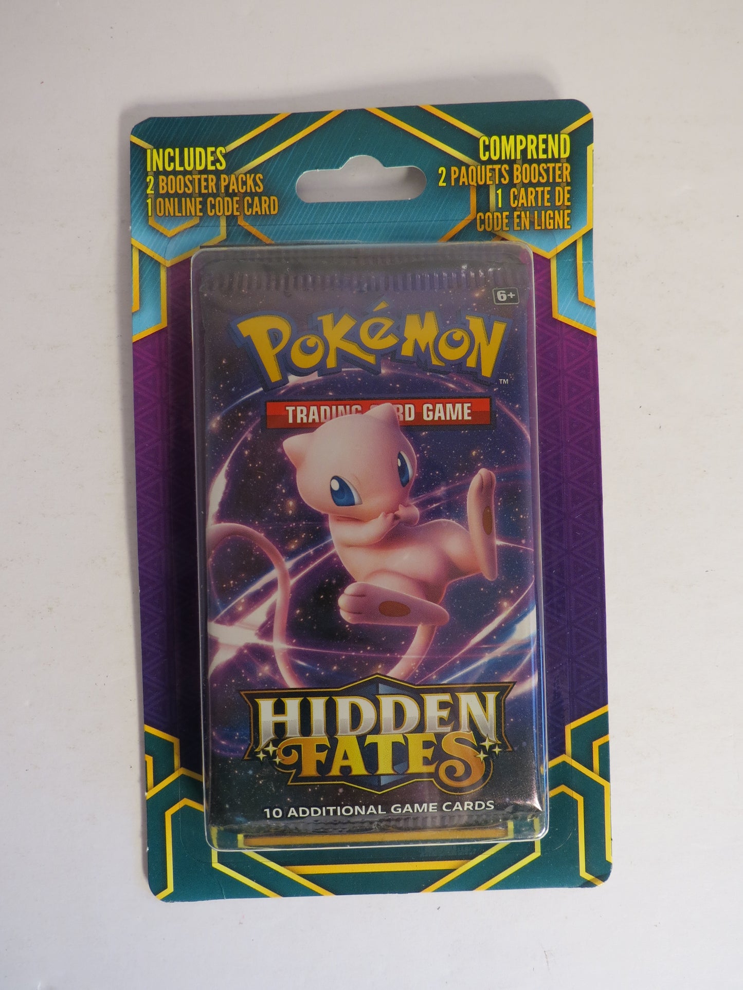 Hidden Fates 2 Booster Pack Blister Mew Pokemon