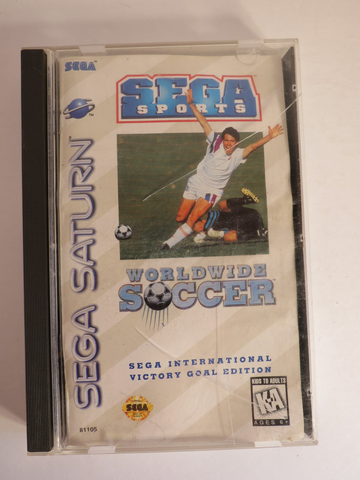 Worldwide Soccer Sega Saturn Game CIB