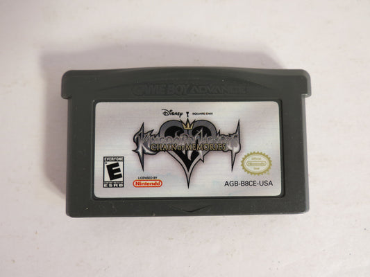 Kingdom Hearts Chain of memories Nintendo GBA Gameboy Advance Game