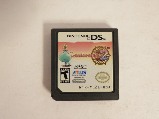 Luminous Arc 2 Nintendo DS Game
