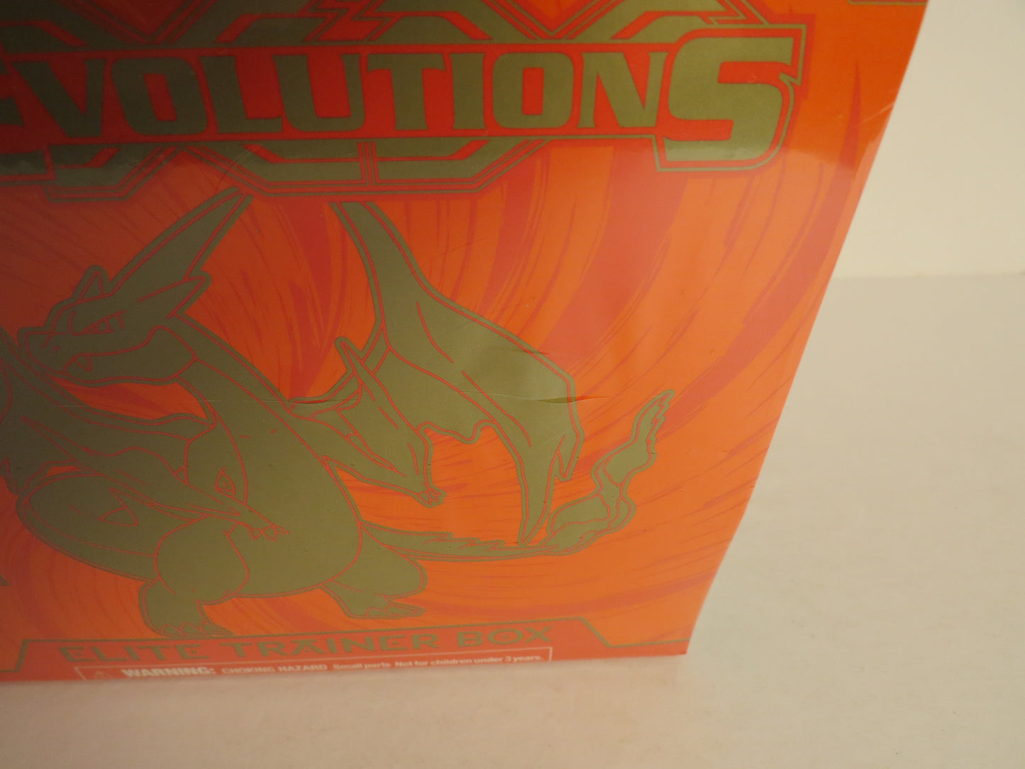 XY Evolutions Mega Charizard Pokemon Elite Trainer Box ETB Sealed Sliced