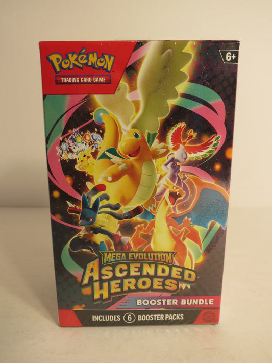 Mega Evolution Ascended Heroes Pokemon Booster Bundle Sealed