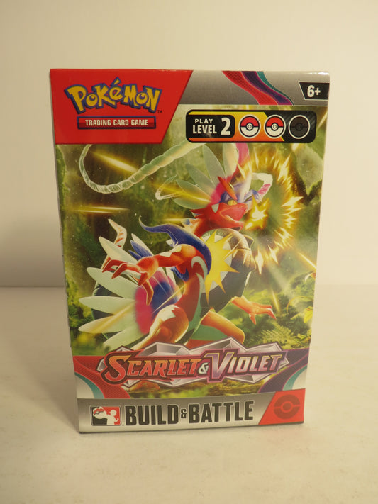 Scarlet & Violet Base Set Pokemon Build and Battle Sealed