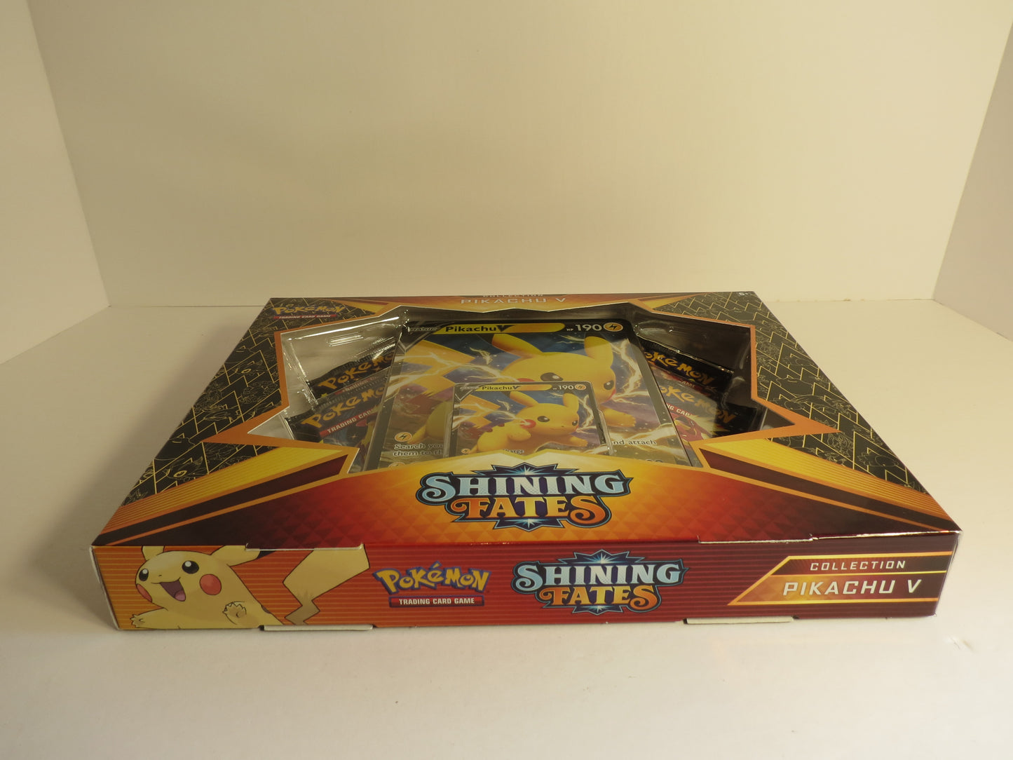 Pikachu V Box Collection Box Shining Fates Pokemon Sealed
