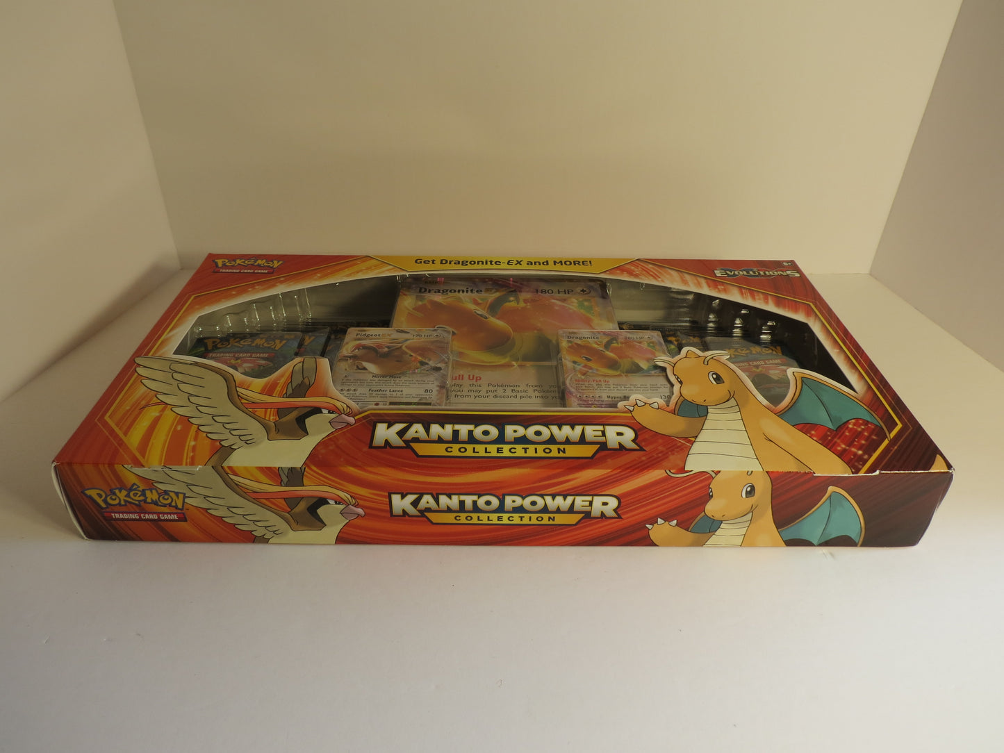 Evolutions Kanto Power Collection Box Dragonite EX Pidgeot EX Pokemon Sealed