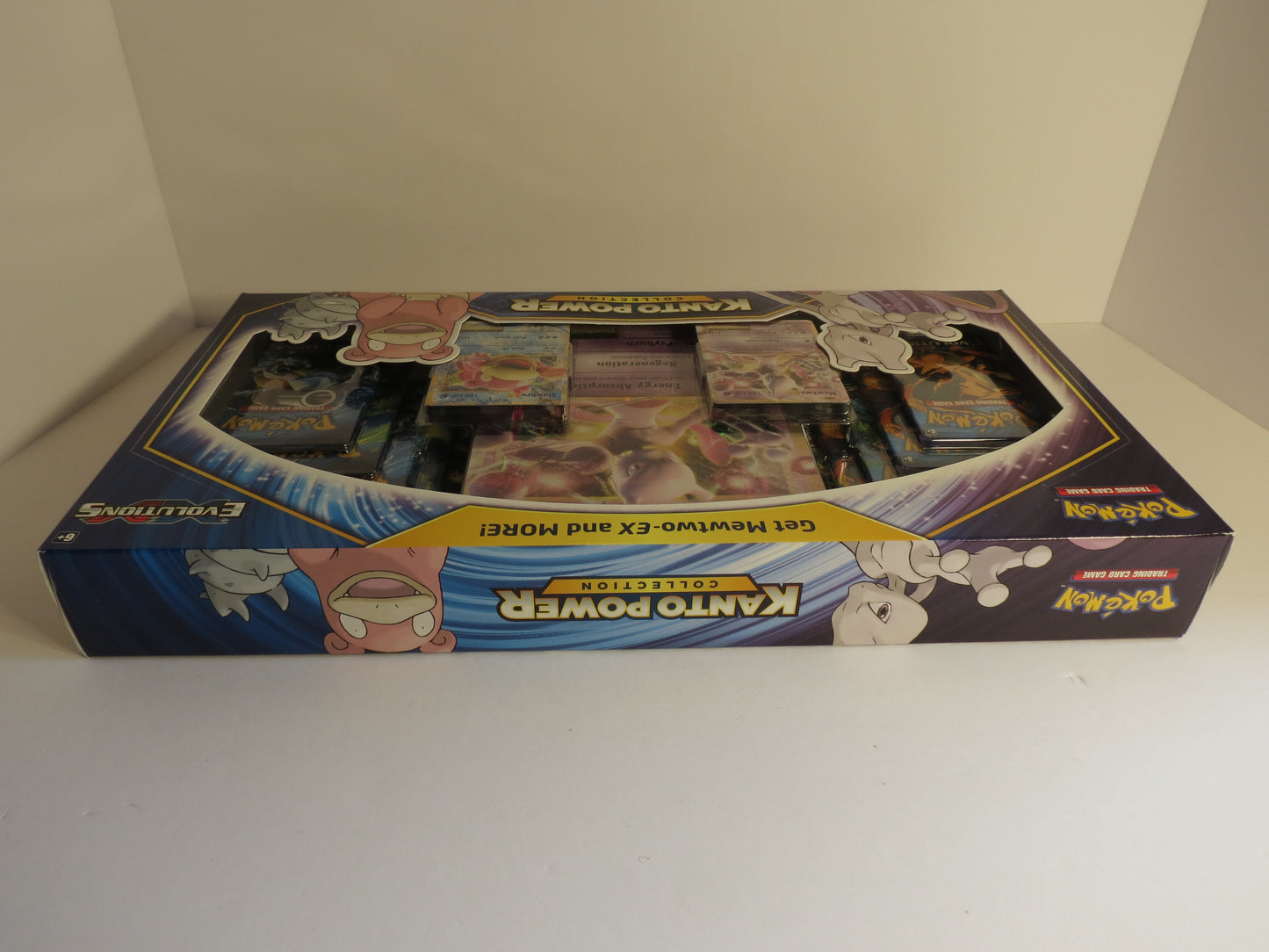 Evolutions Kanto Power Collection Box Mewtwo EX Slowbro EX Pokemon Sealed