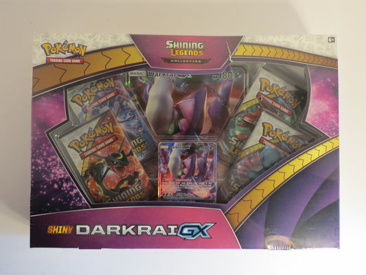 Shiny Darkrai GX Collection Box Pokemon Sealed Shining Legends