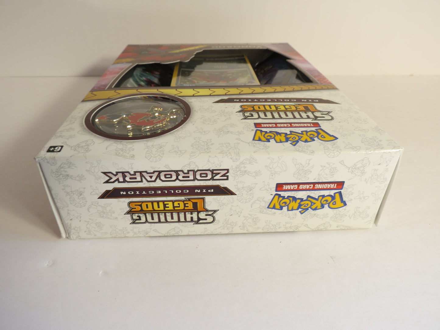 Zoroark Shining Legends Pin Collection Box Pokemon Sealed