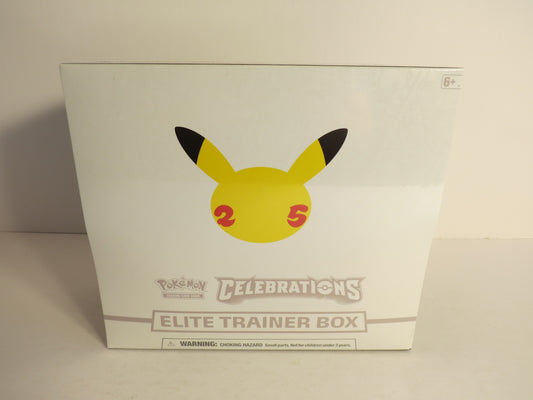 Celebrations Pokemon Elite Trainer Box ETB 25th Anniversary Sealed