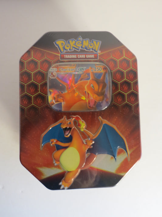 Pokemon Hidden Fates Charizard GX Tin Sealed