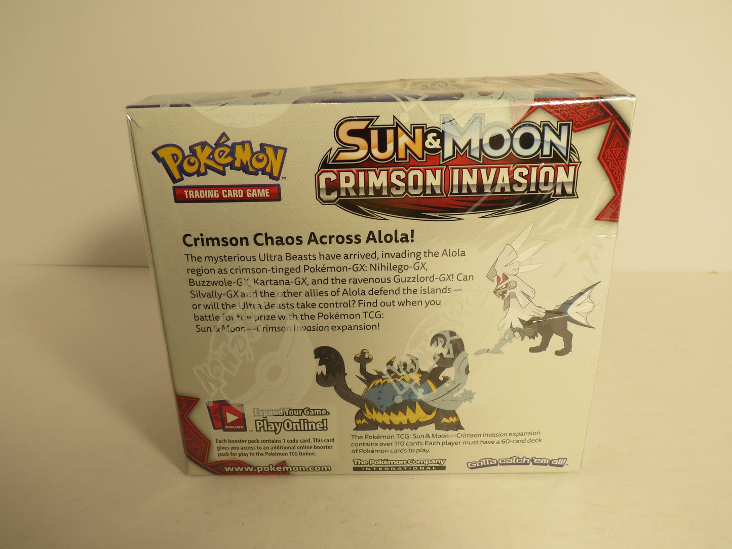 Sun & Moon Crimson Invasion Booster Box Sealed Pokemon