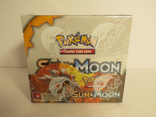 Sun & Moon Base Pokemon Booster Box Sealed