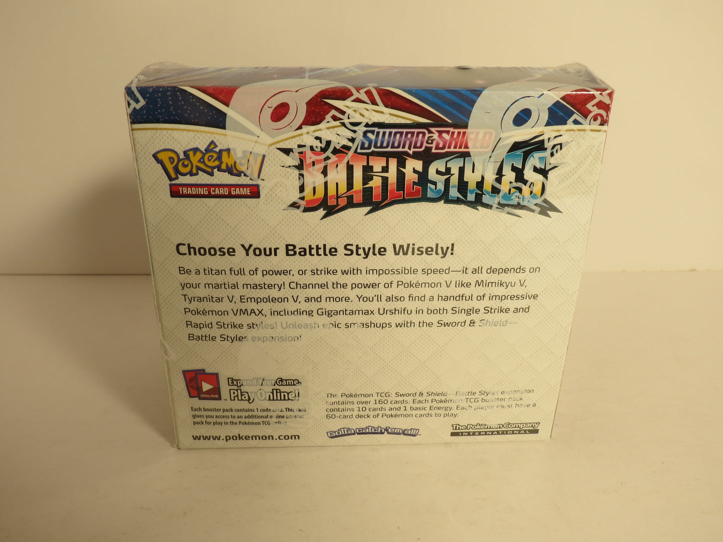 Sword & Shield Battle Styles Pokemon Booster Box Sealed