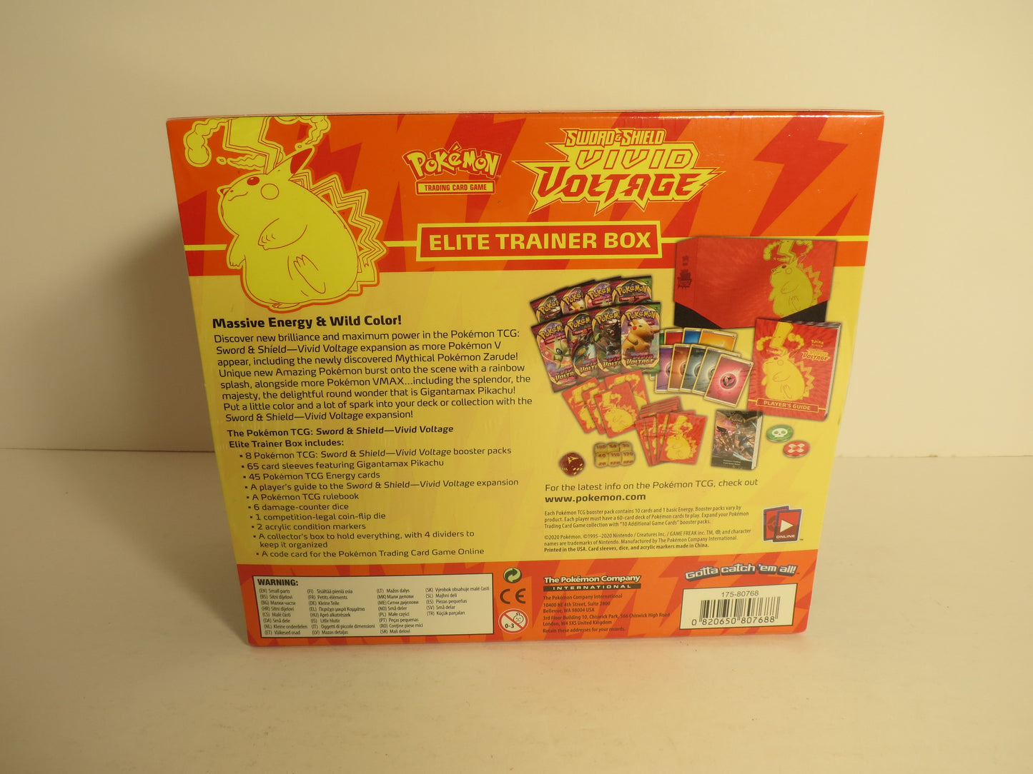 Vivid Voltage Pokemon Elite Trainer Box ETB Sealed