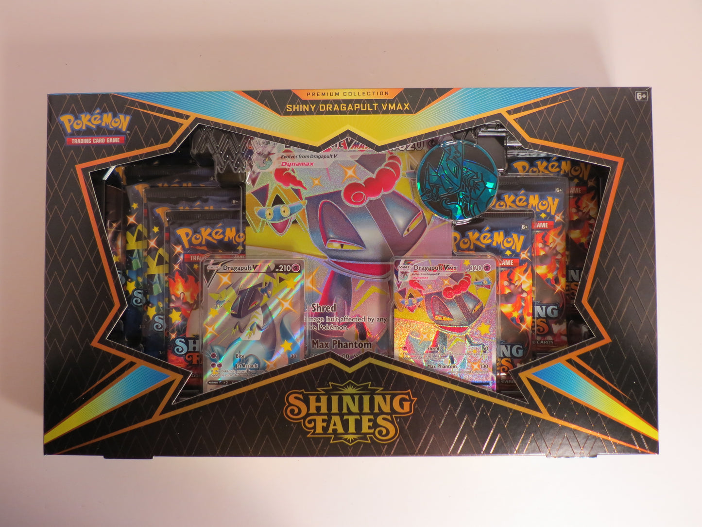 Shiny Dragapult Vmax Premium Collection Box Shining Fates Collection Box Pokemon Sealed