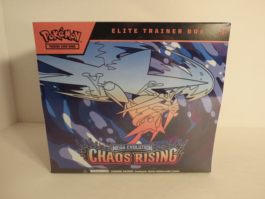 Mega Evolution Chaos Rising Elite Trainer Box ETB Sealed Pokemon