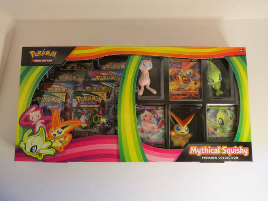 Mythical Squishy Premium Collection Box Pokemon Sealed