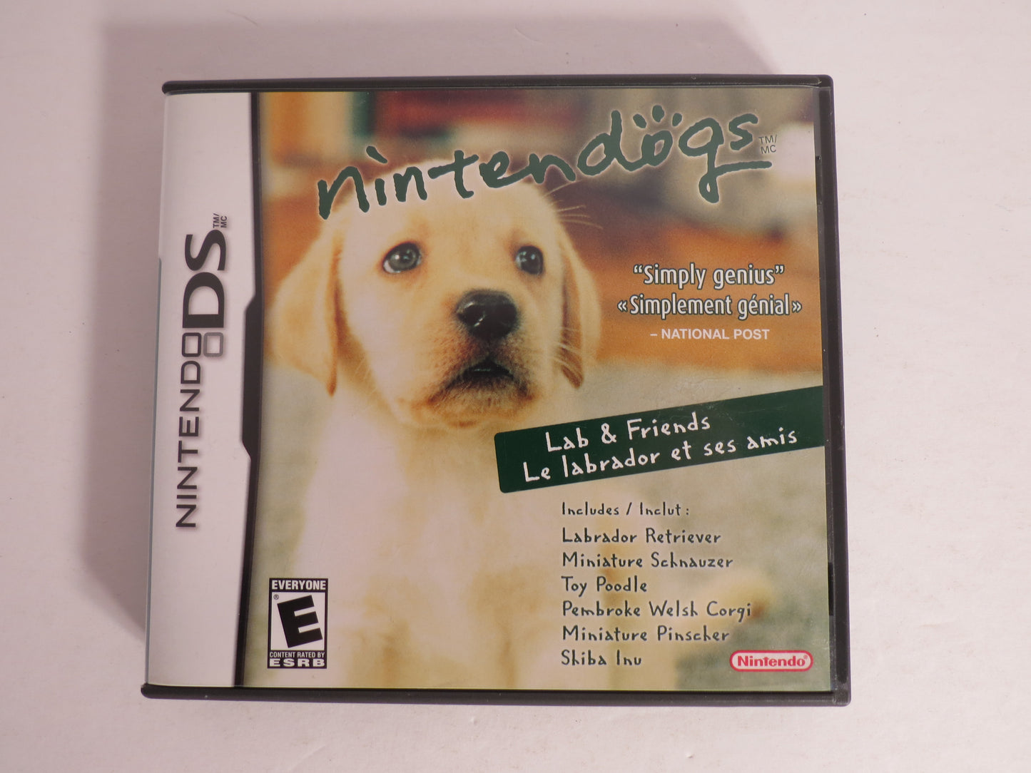 Nintendogs Lab & Friends Nintendo DS Game CB